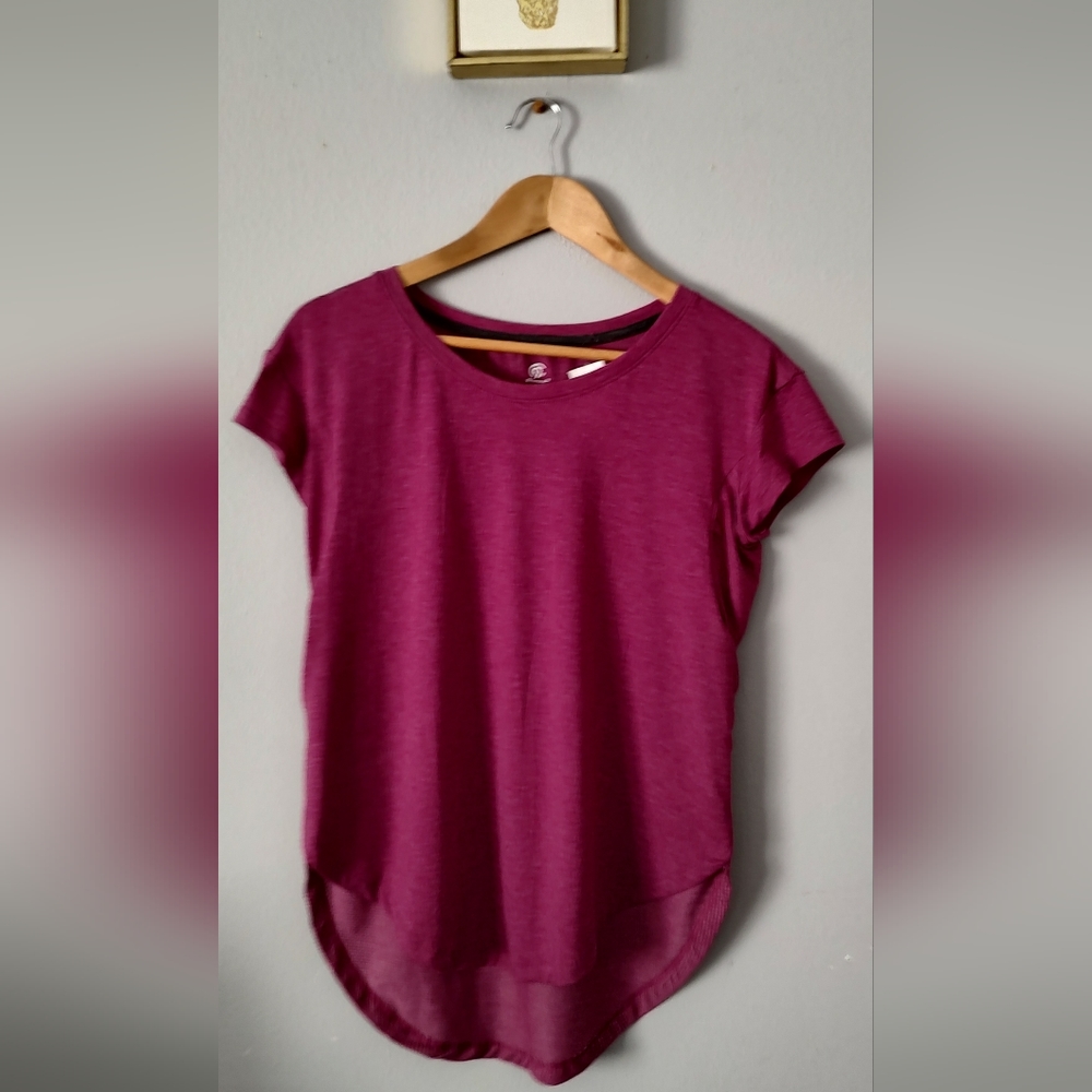 Champion Blouse Girls Loose Fit Duo Dry Stretch Pink Size XS New Comfort
